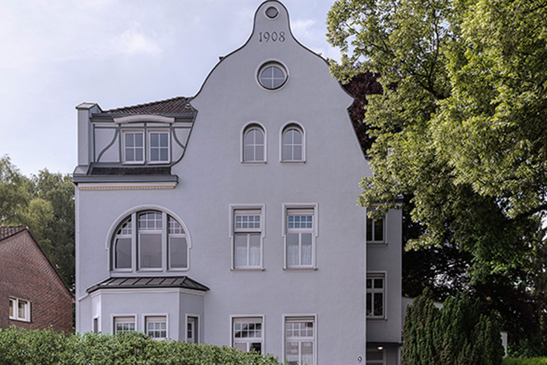 Jugendstil-Fassade Jasminstraße 9